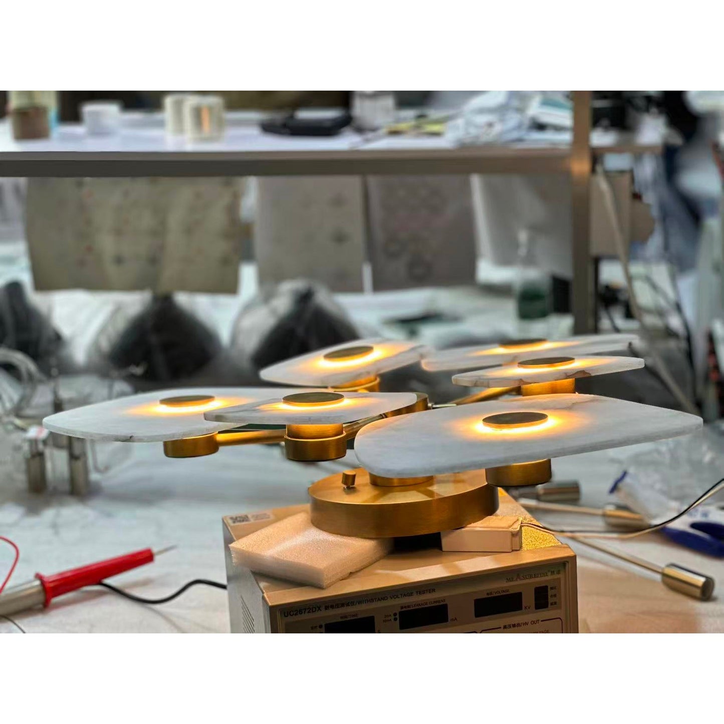 Holmdel Alabaster Ceiling Lamp