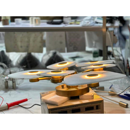 Holmdel Alabaster Ceiling Lamp