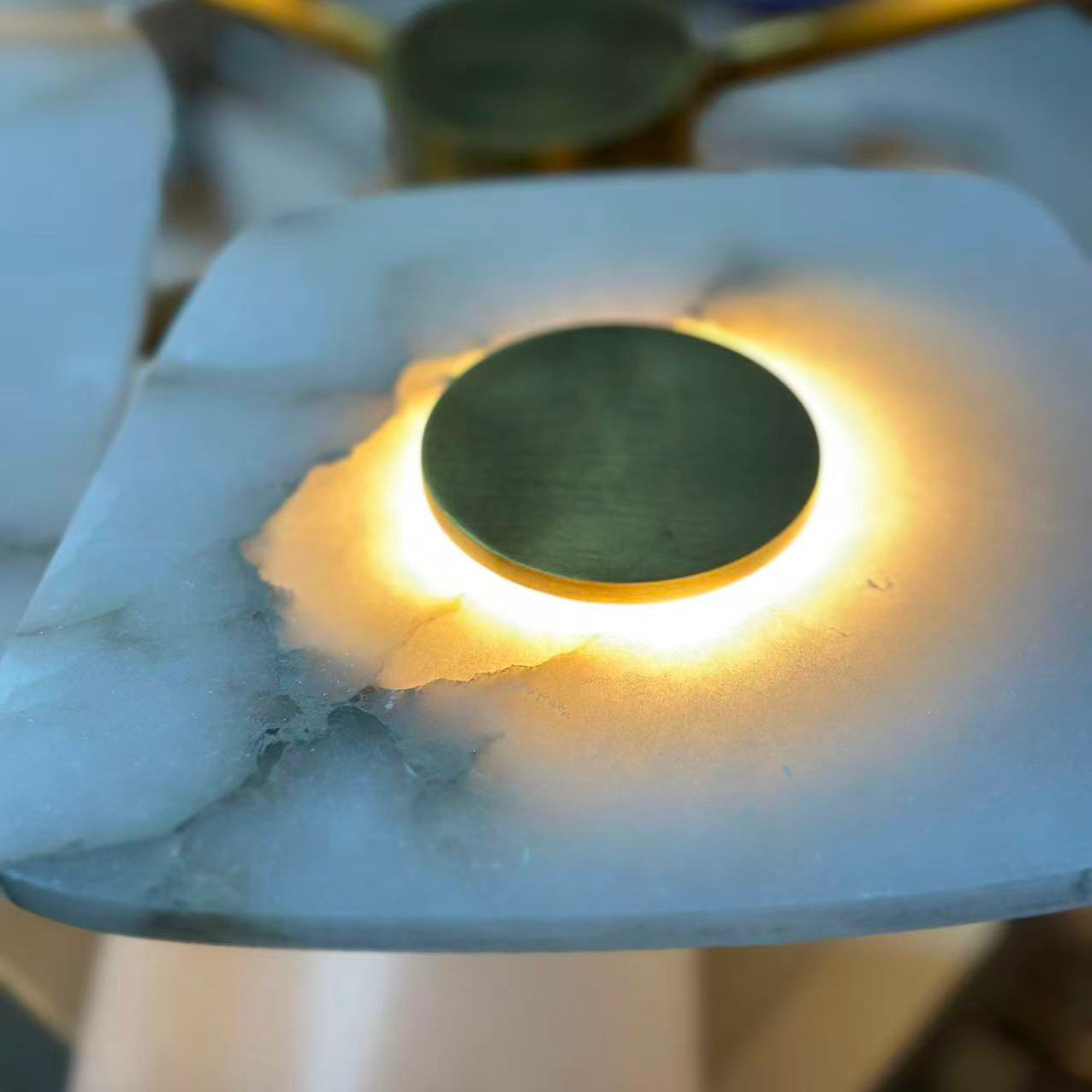 Holmdel Alabaster Ceiling Lamp