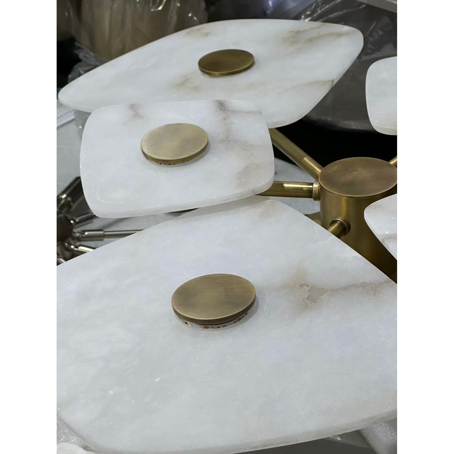 Holmdel Alabaster Ceiling Lamp