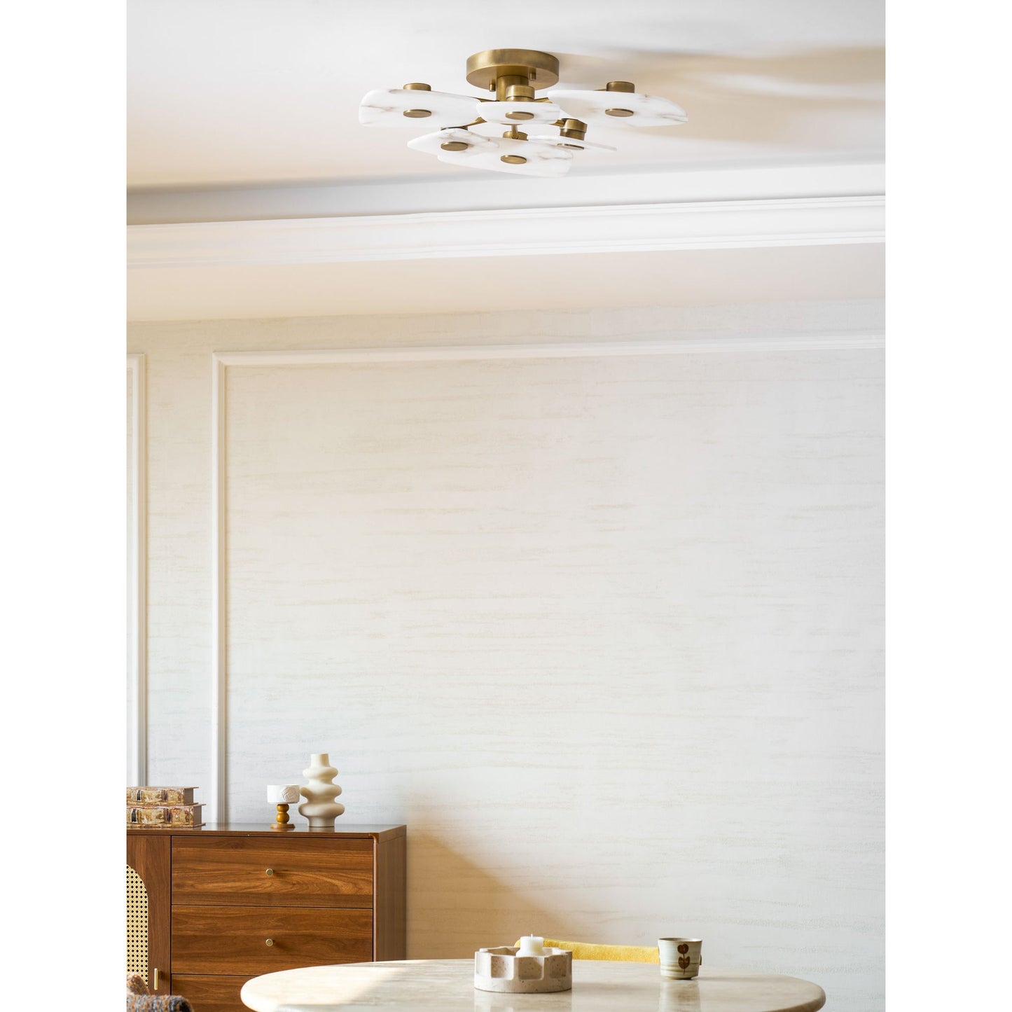 Holmdel Alabaster Ceiling Lamp
