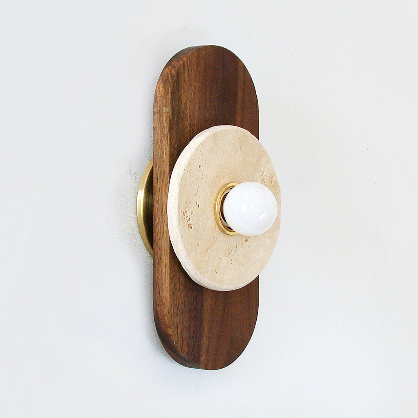 Horizon Travertine Wall Sconce