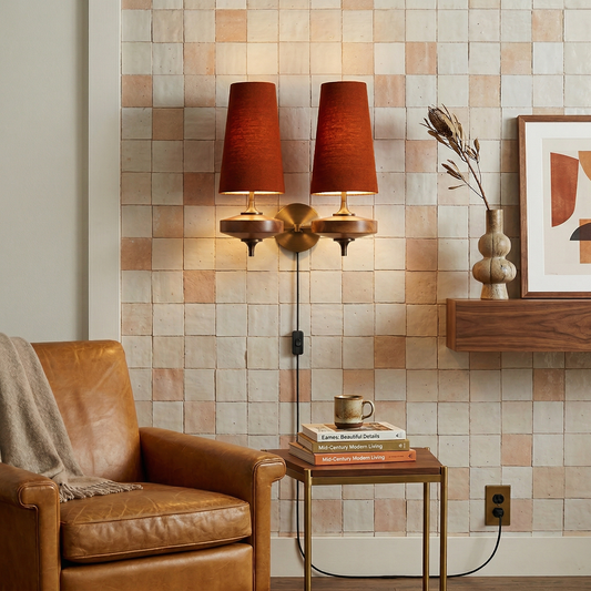 Hour Rho Plug-in Wall Lamp