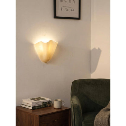 Flower Glass Wall Lamp