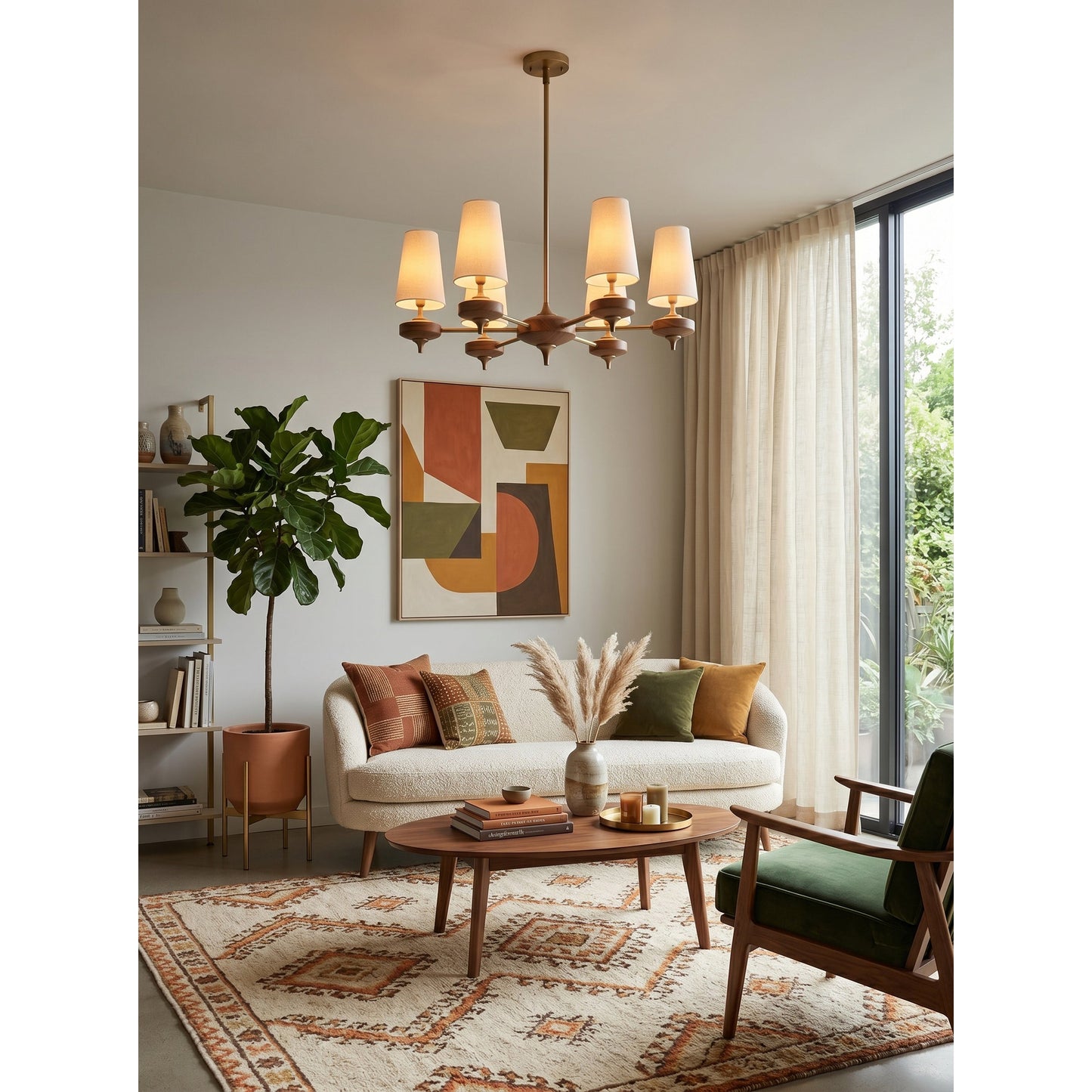 Hour Rho Chandelier