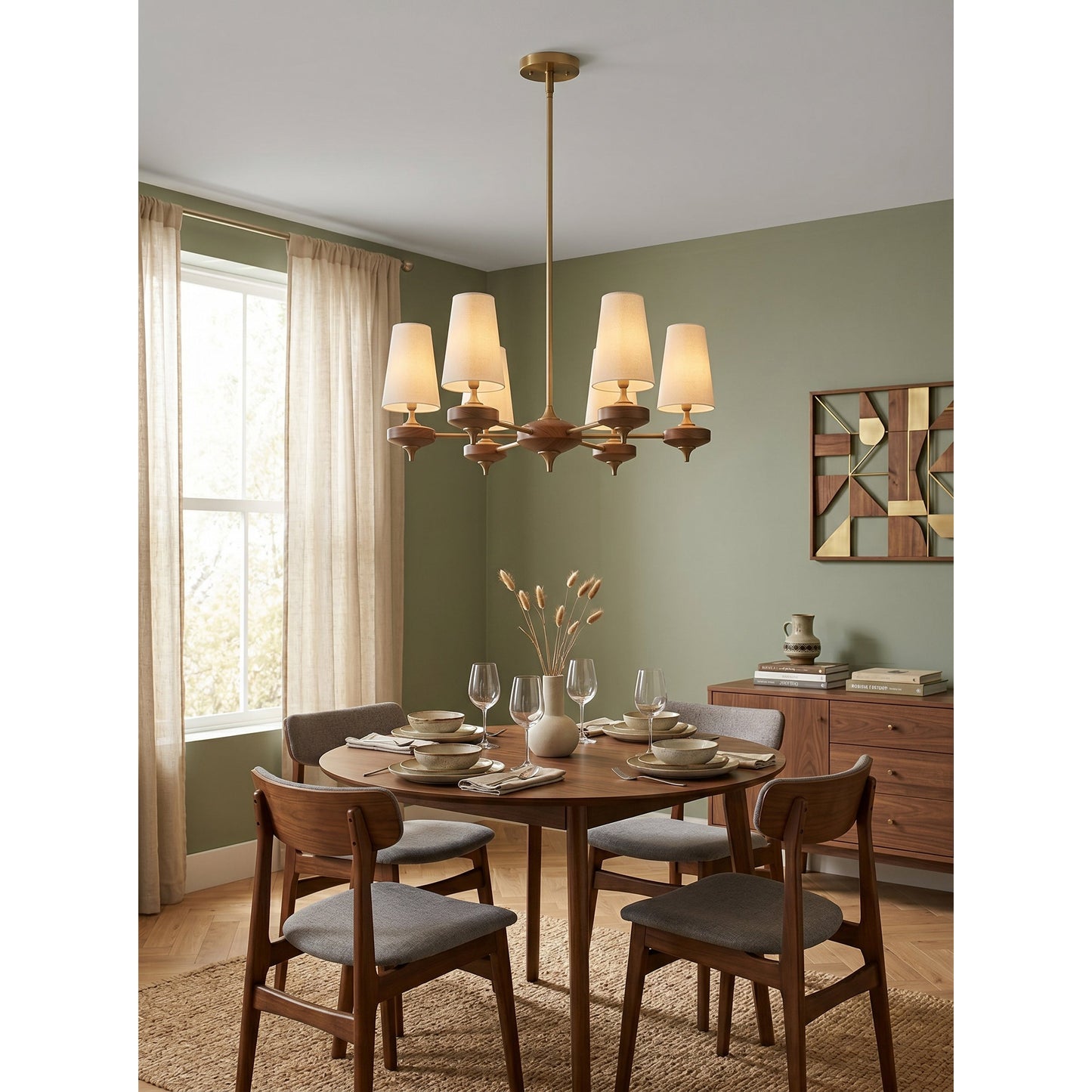 Hour Rho Chandelier