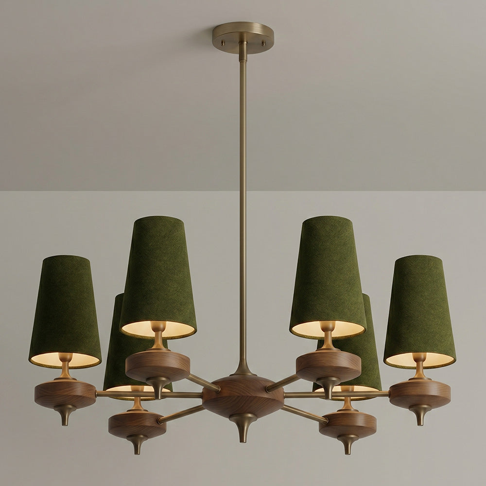 Hour Rho Chandelier