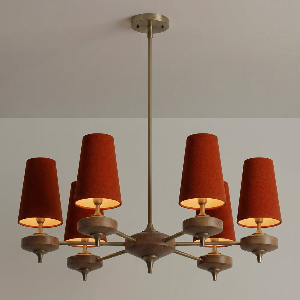 Hour Rho Chandelier
