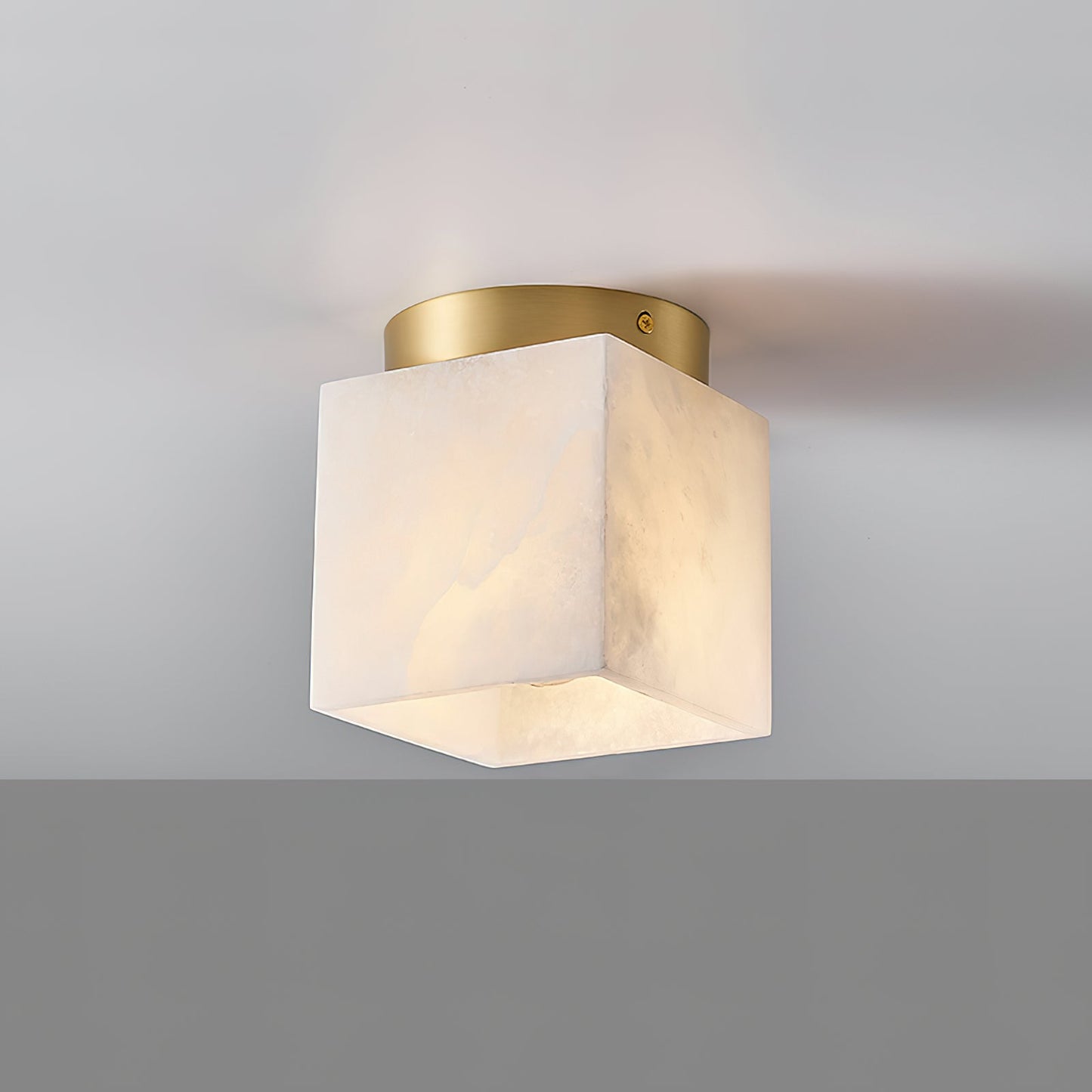 Hudson Valley Budnick Alabaster Ceiling Light
