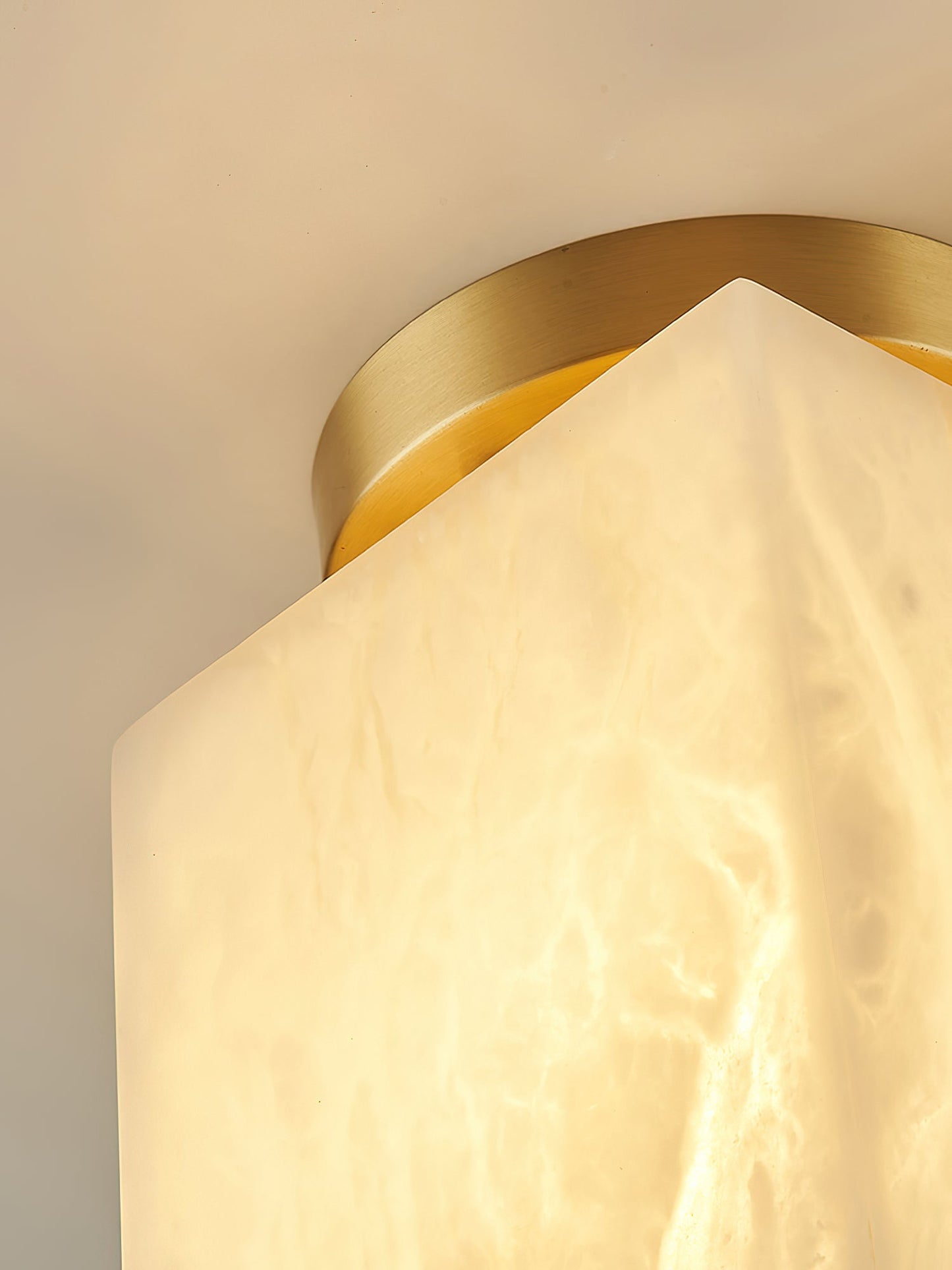 Hudson Valley Budnick Alabaster Ceiling Light
