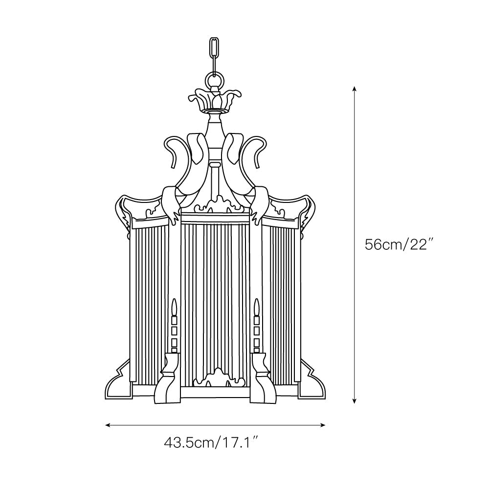 Impex Colchester Chandelier