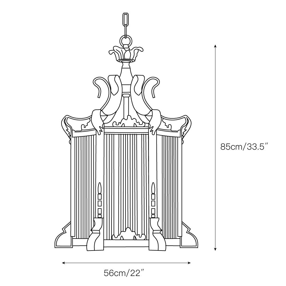 Impex Colchester Chandelier