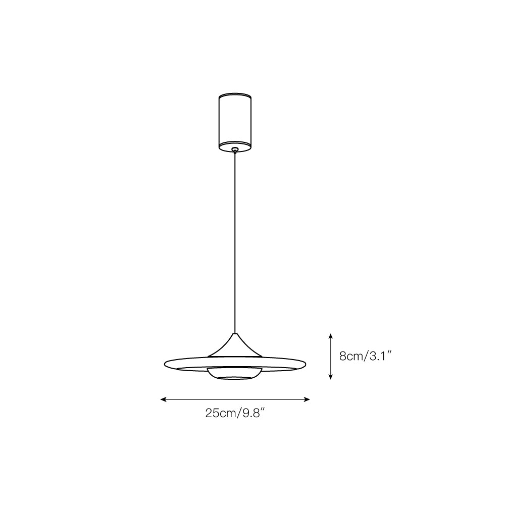 Ipno LED Alabaster Pendant Light