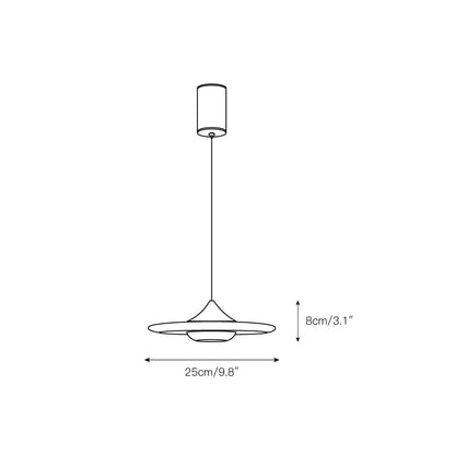 Ipno LED Alabaster Pendant Light