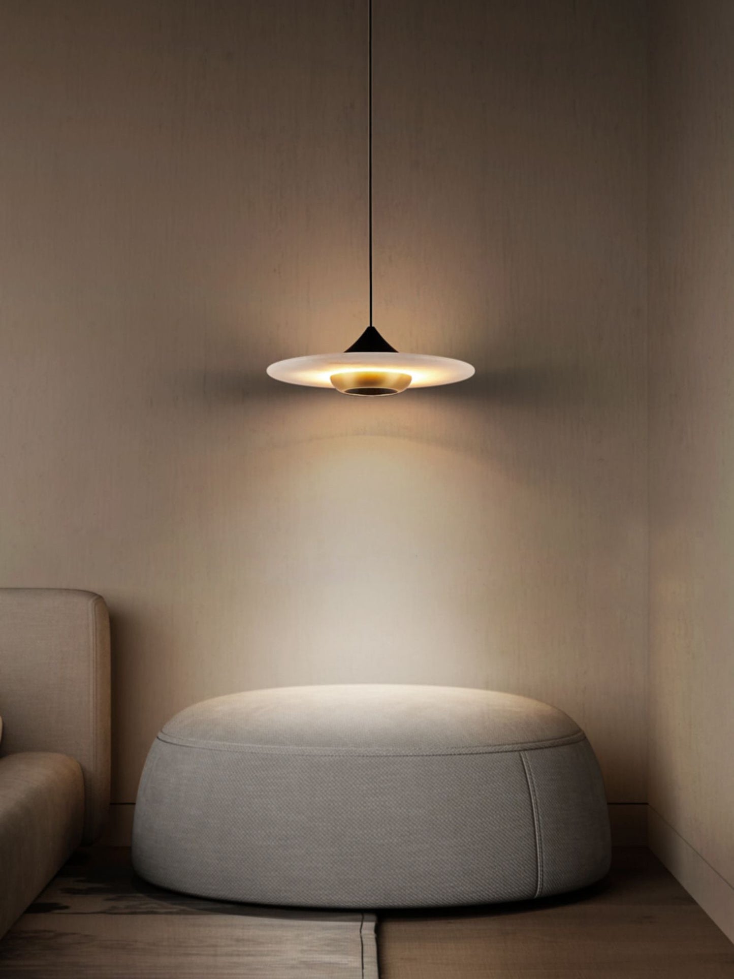 Ipno LED Alabaster Pendant Light