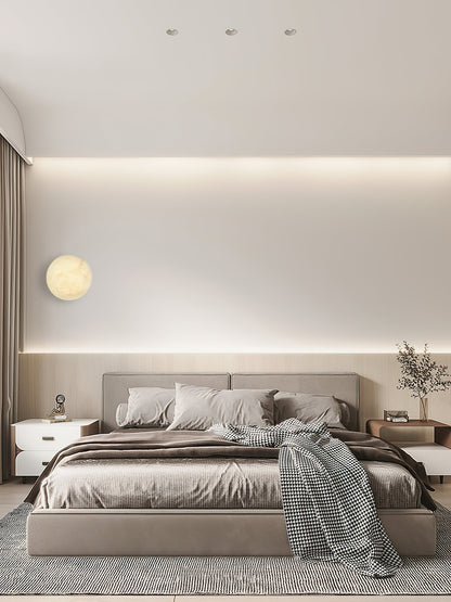 Iveala Single Alabaster Wall Lamp