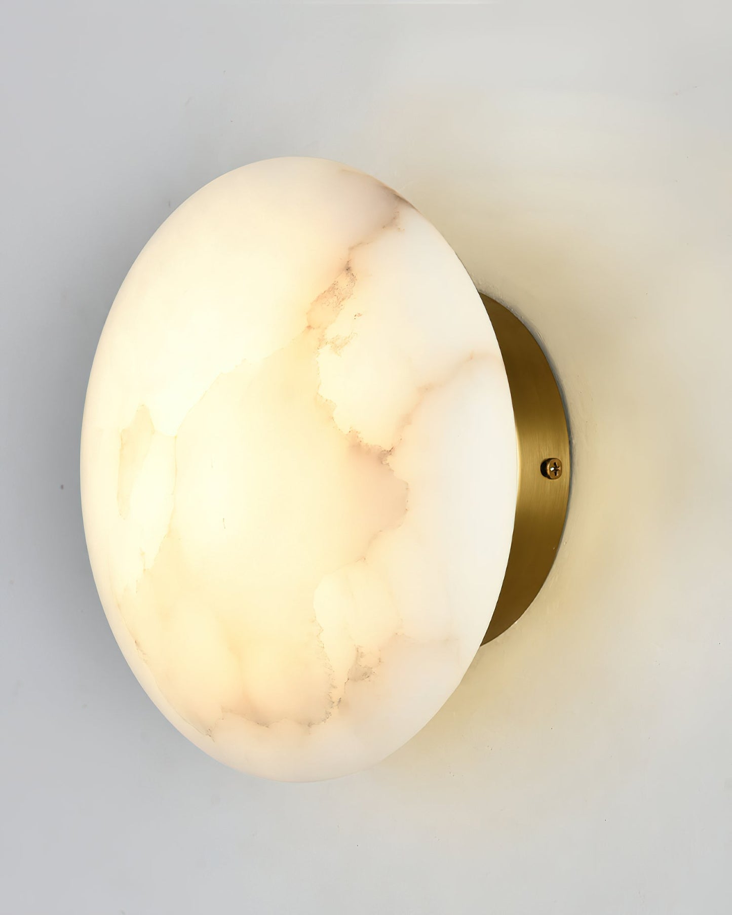 Iveala Single Alabaster Wall Lamp