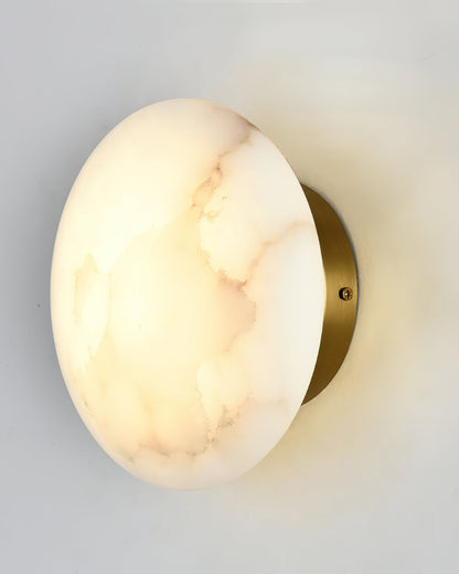 Iveala Single Alabaster Wall Lamp