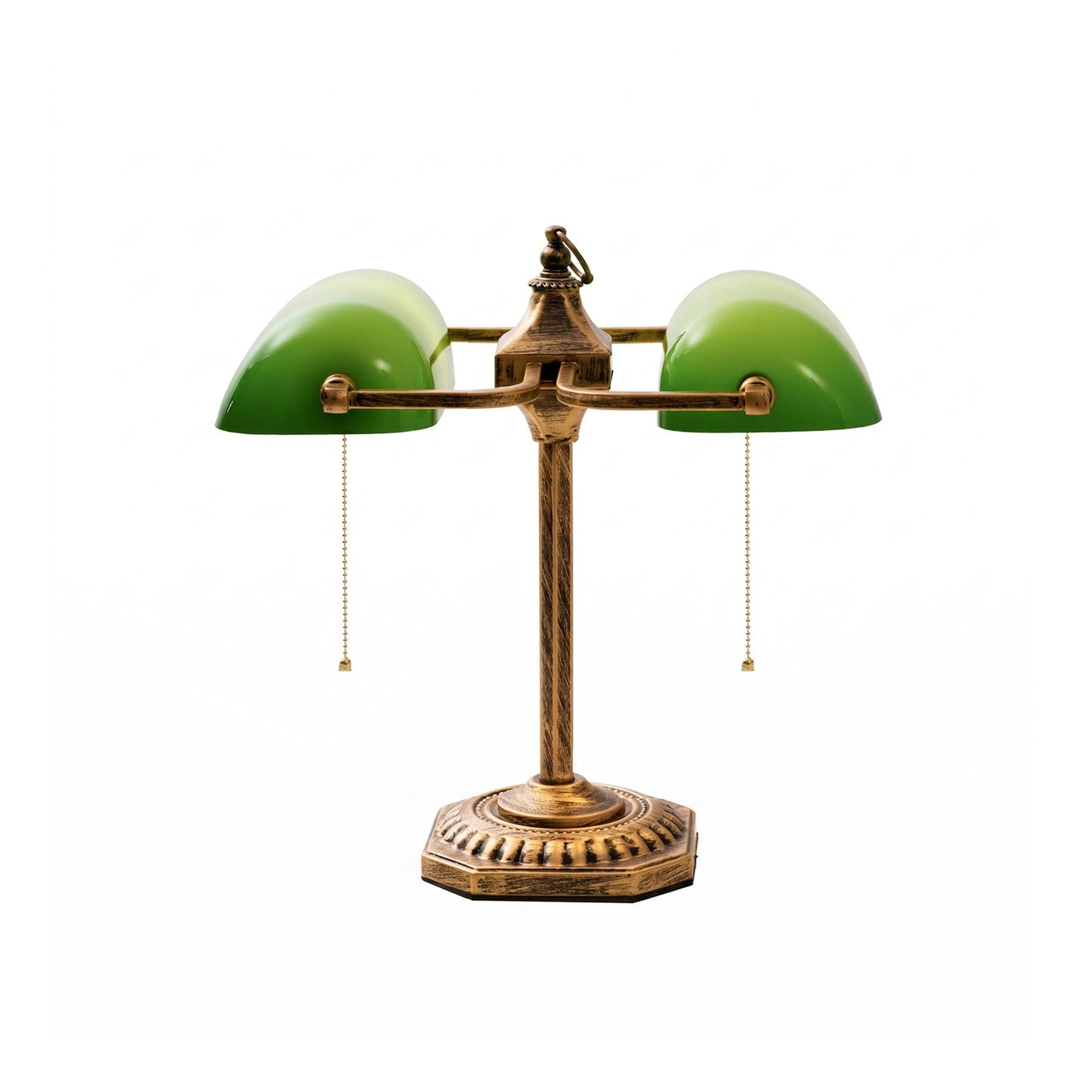 Cambridge Twin Library Table Lamp