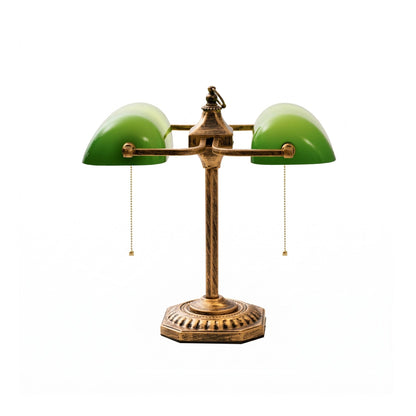 Cambridge Twin Library Table Lamp