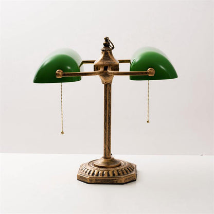 Cambridge Twin Library Table Lamp