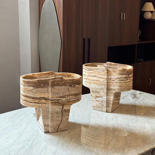 Onyx Texture Table Lamp