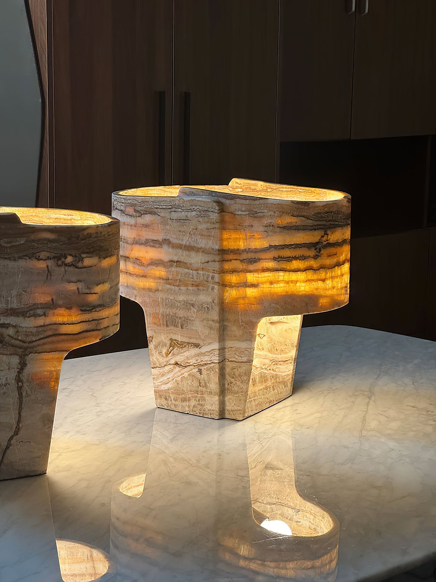Onyx Texture Table Lamp