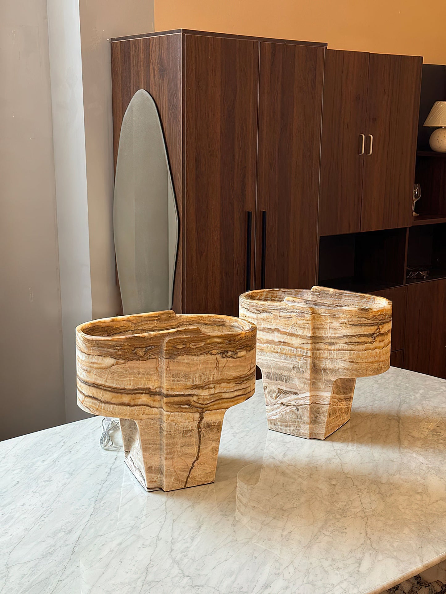 Onyx Texture Table Lamp