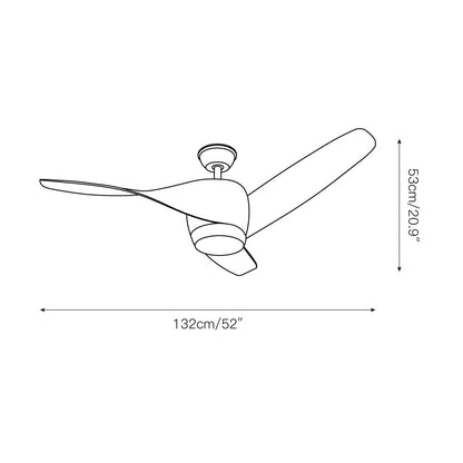 Janubi 52″ Ceiling Fan Light
