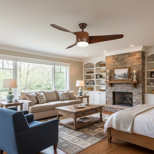 Janubi 52″ Ceiling Fan Light