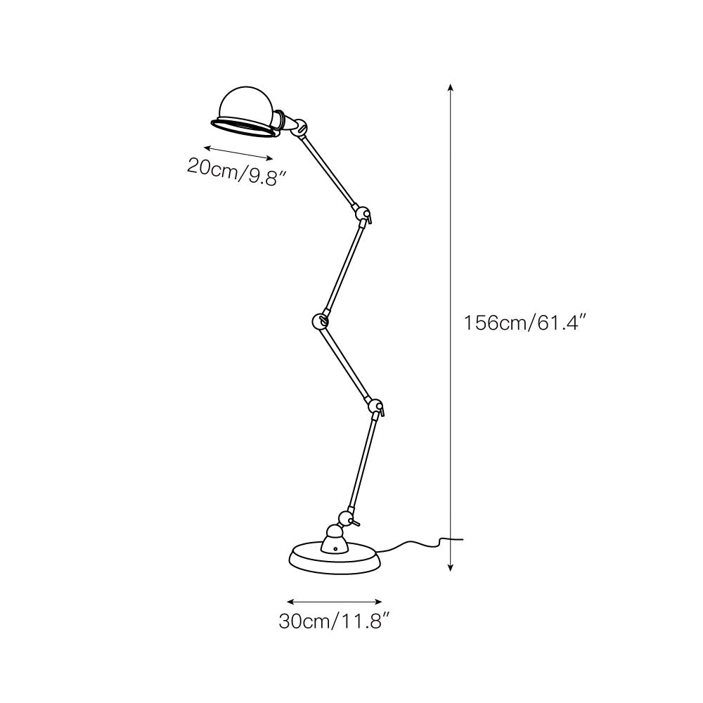 Jielde Floor Lamp