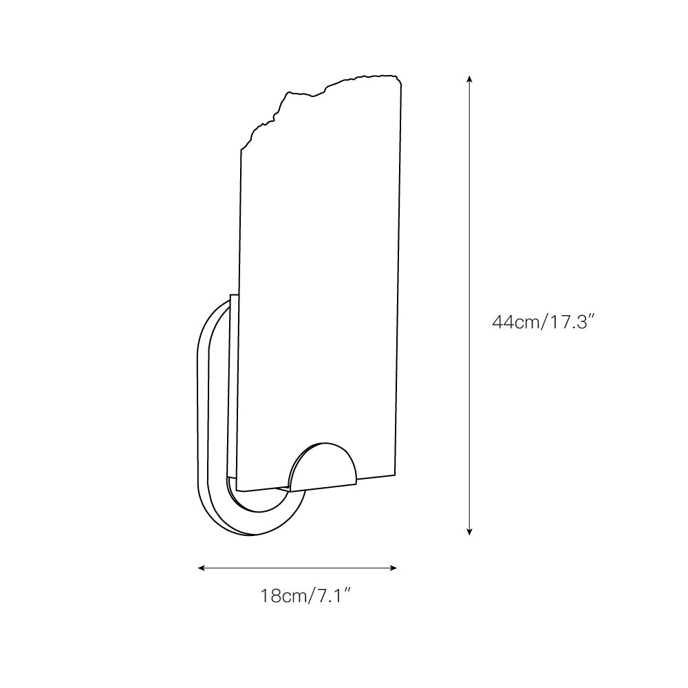 Jonah Alabaster Wall Lamp