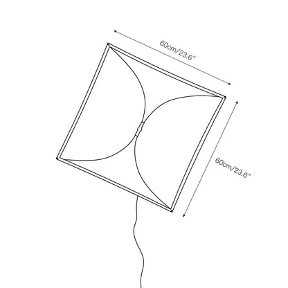 DuPont Paper Plug-in Wall Light
