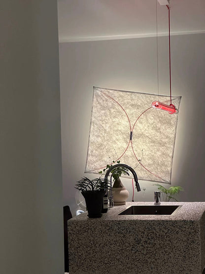 DuPont Paper Plug-in Wall Light