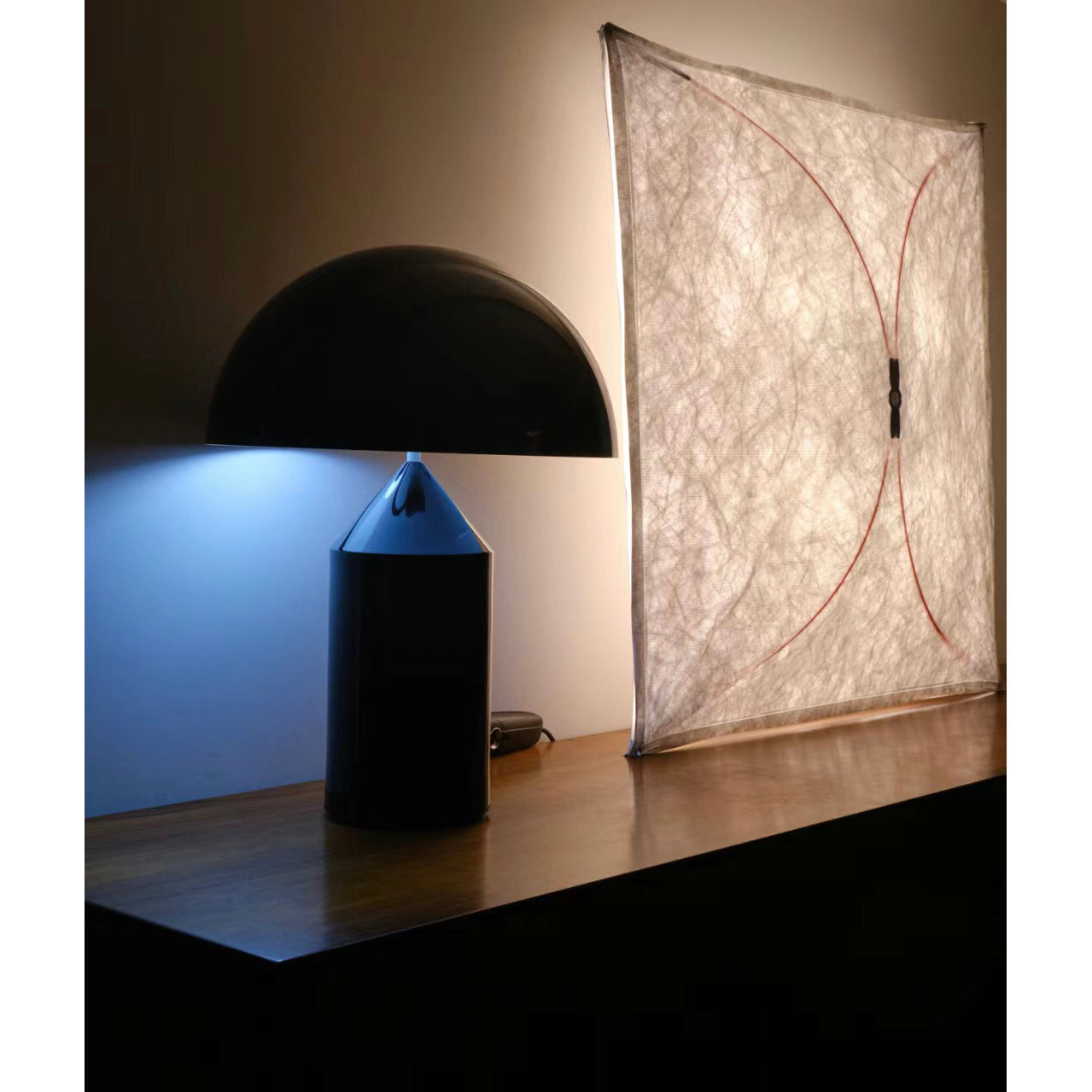 DuPont Paper Plug-in Wall Light