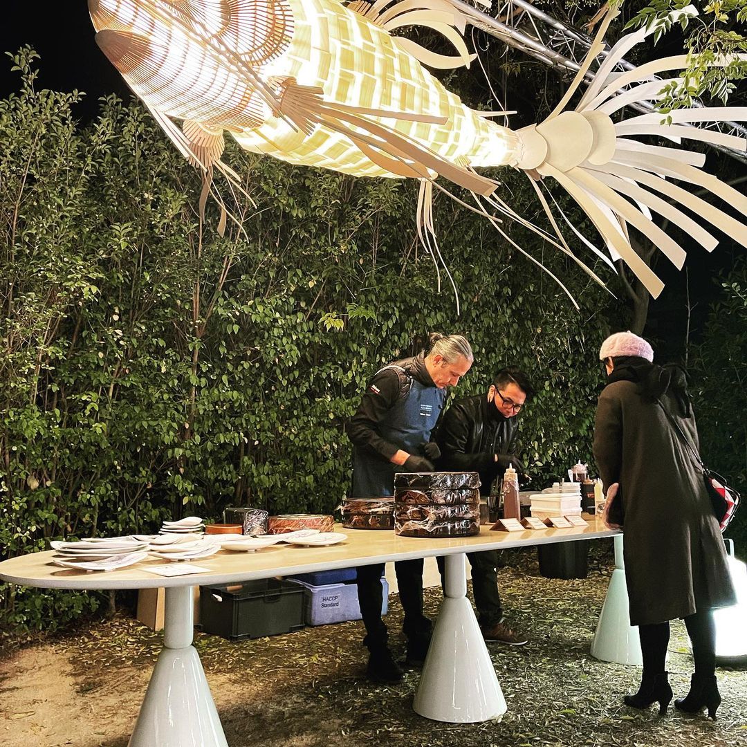 Koi Chandelier