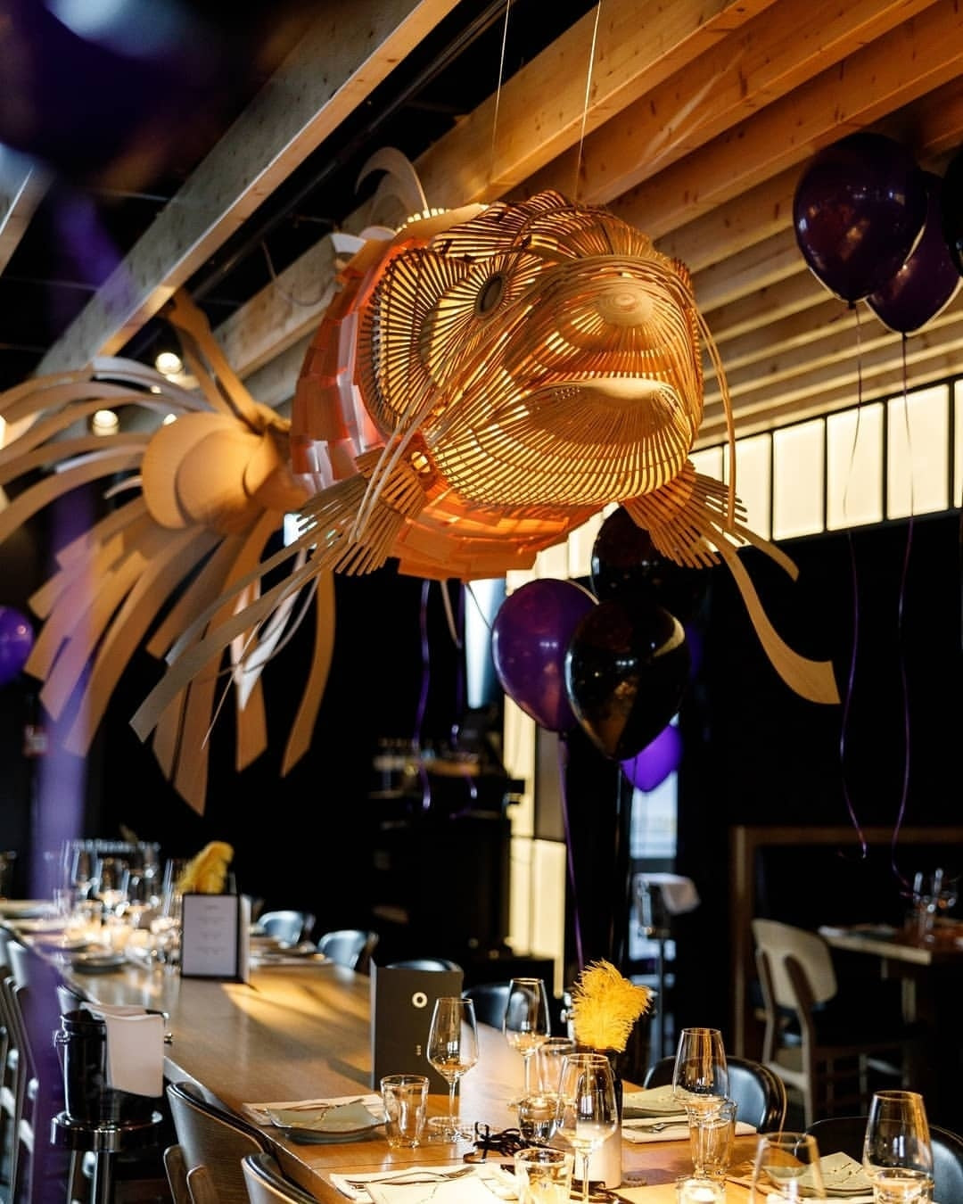 Koi Chandelier
