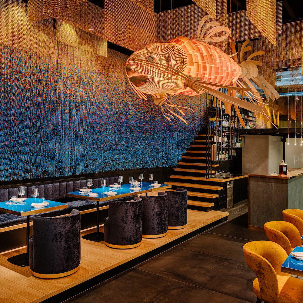 Koi Chandelier