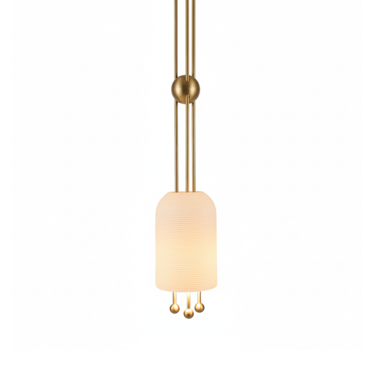 Lantern Glass Pendant Lamp