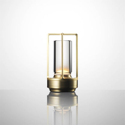 Lantern Cordless Crystal Table Lamp  (built-in battery)