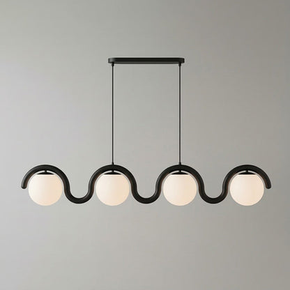 Lenox Linear Ball Pendant Lamp