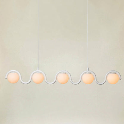 Lenox Linear Ball Pendant Lamp