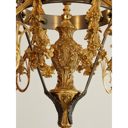 Leontine Brass Chandelier