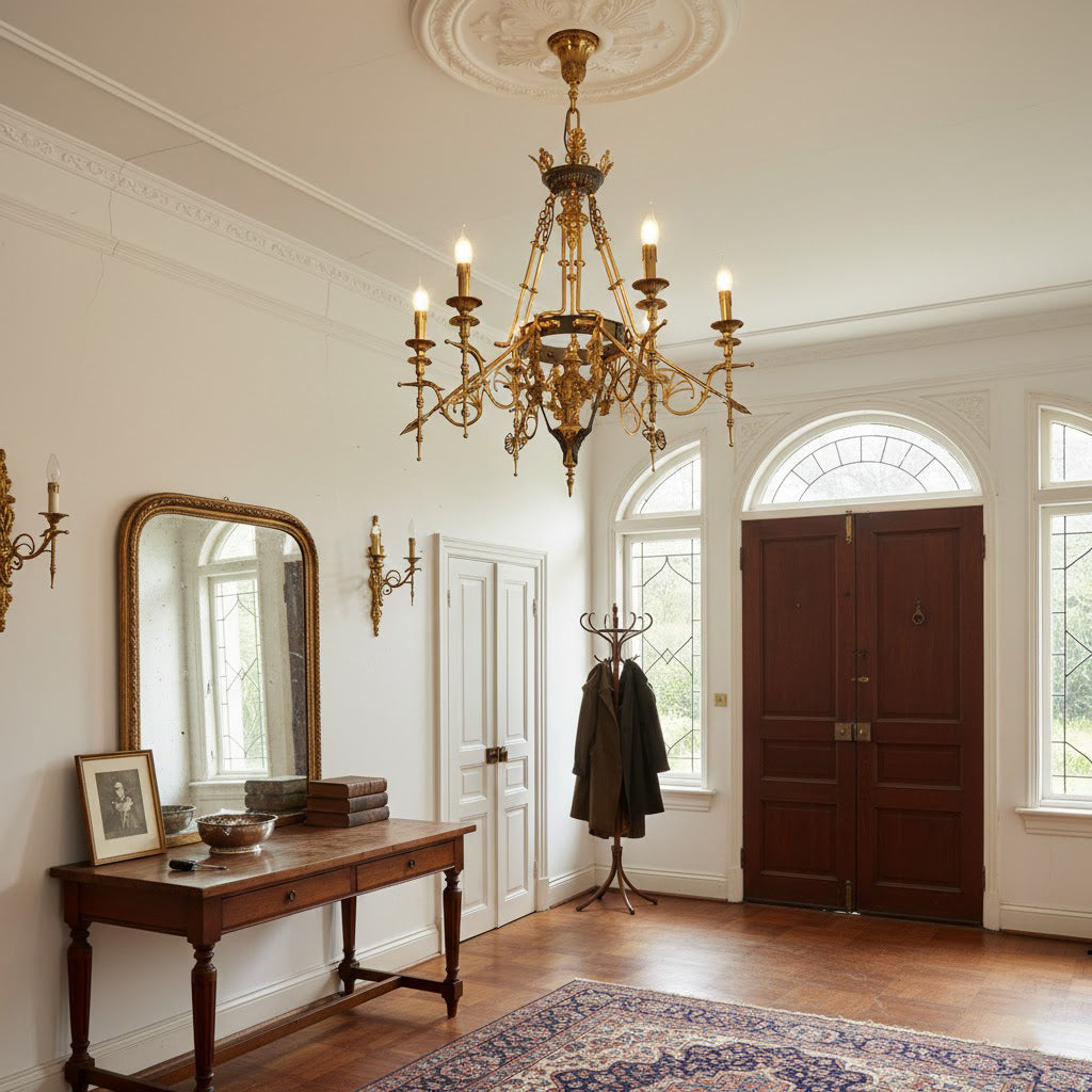 Leontine Brass Chandelier