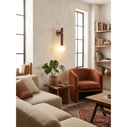 Threadline Globe Wall Sconce
