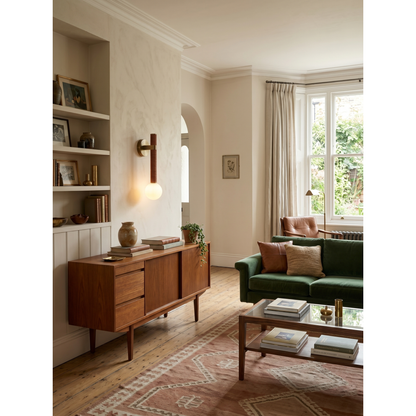 Threadline Globe Wall Sconce