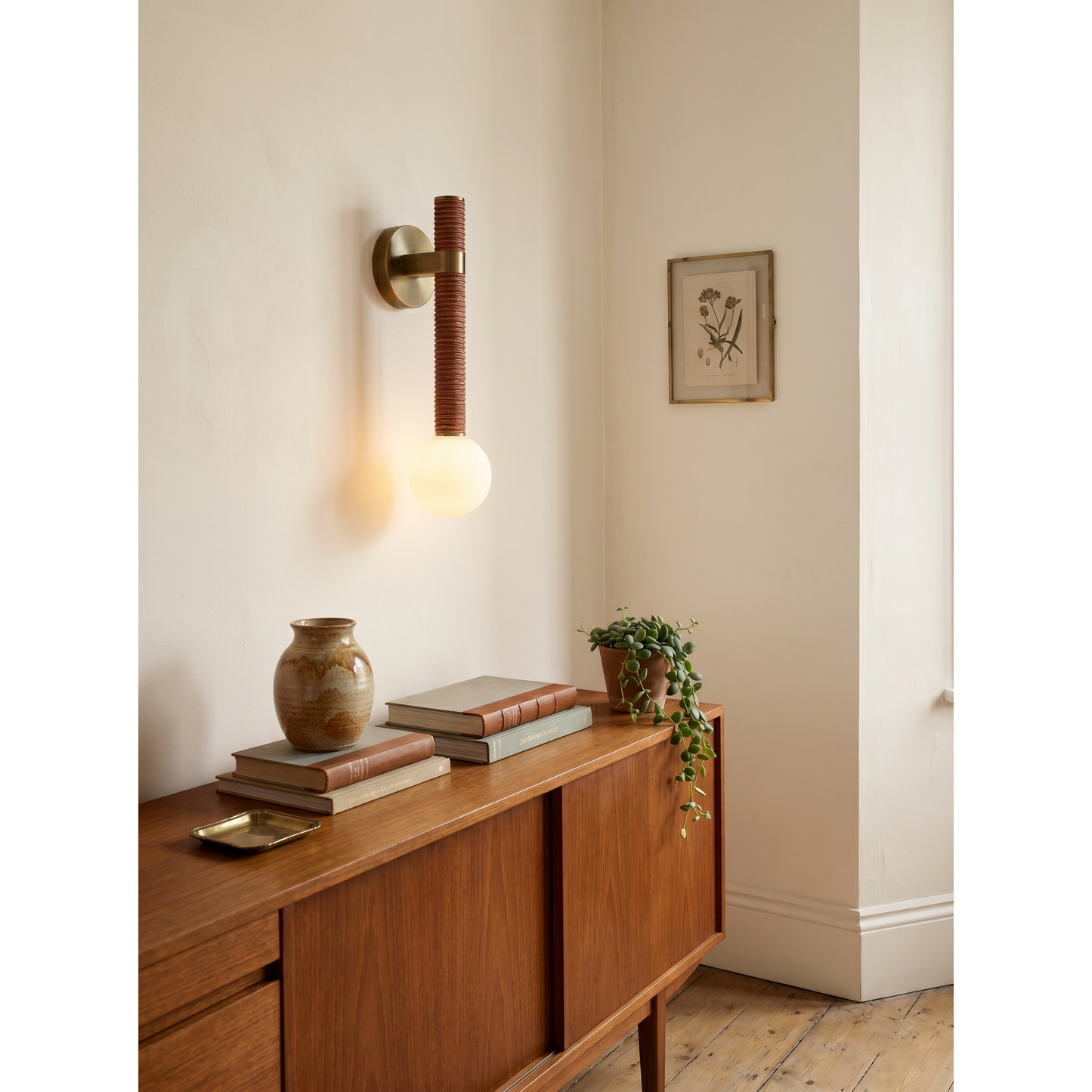 Threadline Globe Wall Sconce