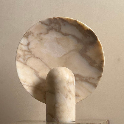 Fan Marble Table Lamp