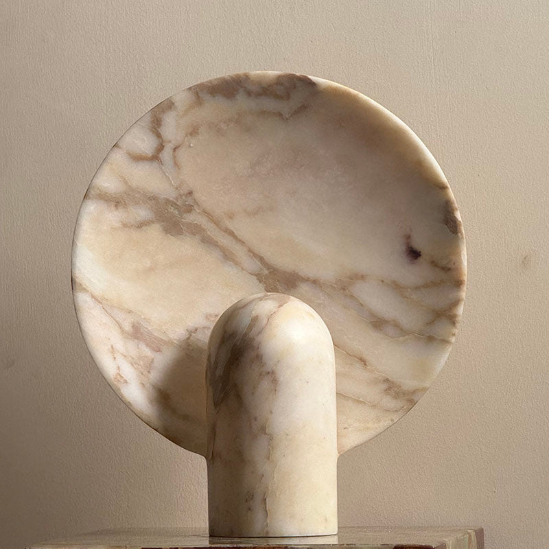 Fan Marble Table Lamp