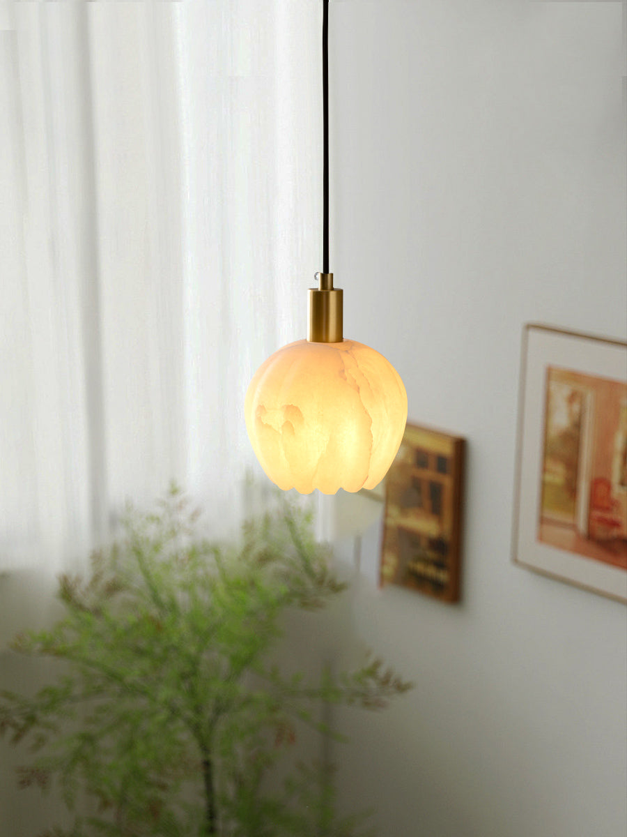 Lilin Alabaster Pendant Light